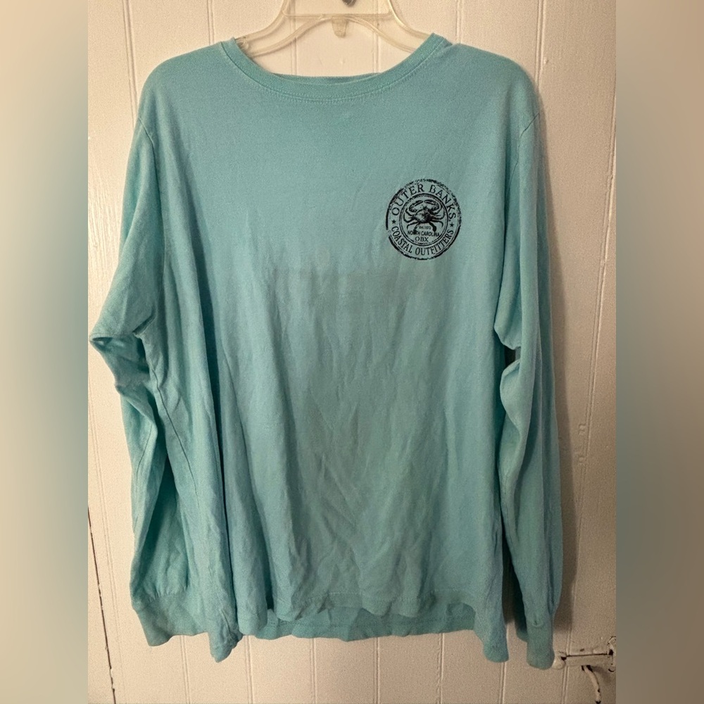Light Blue Long Sleeve Outer Banks Shirt